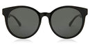 Gucci Grey Round Ladies Sunglasses GG0416SK 002 55 GRAY/BLACK/MULTICOLOR Like New