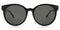 Gucci Grey Round Ladies Sunglasses GG0416SK 002 55 GRAY/BLACK/MULTICOLOR Like New