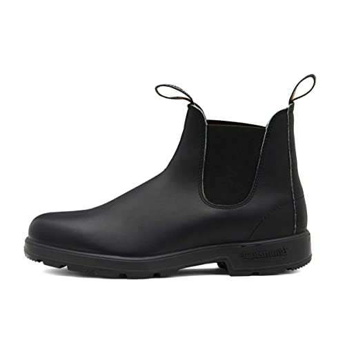 BLUNDSTONE 510 WATER-RESISTANT LEATHER UNISEX CHELSEA BOOTS, BLACK, SIZE 7.5 US Like New