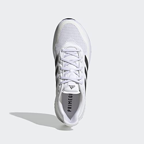 S42723 adidas Men Supernova Trail Running Shoe, White/Black/Dash Grey, Size 7.5 - Like New