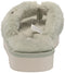 1118580 KOOKABURRA BY UGG FURR-EE FAUX FUR THONG SANDALS SIZE 11, Desert SAGE - Like New