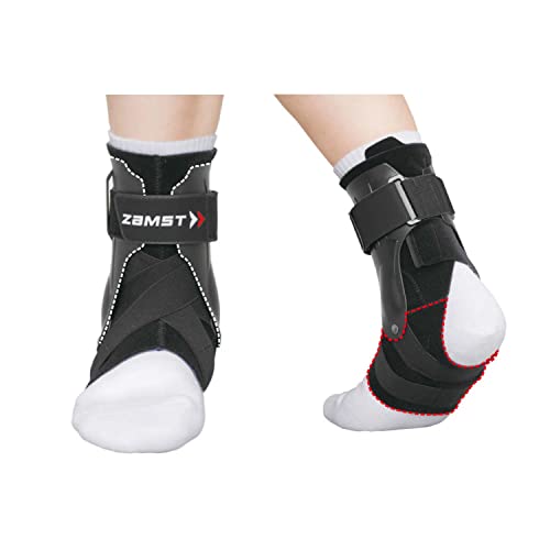 Zamst Sports Ankle Brace Protective Guards High Ankle, A2-DX Small Left - Black Like New