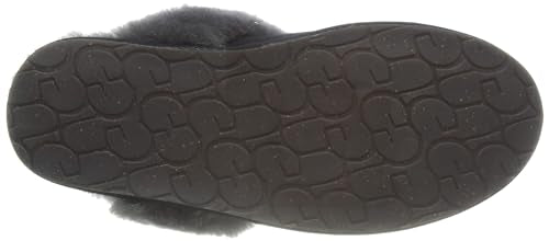 1106872 UGG WOMEN'S SCUFFETTE II SLIPPER IN SIZE 8 - BLACK/GRAY Like New