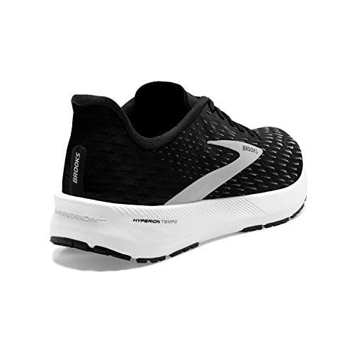 BROOKS WOMEN'S HYPERION TEMPO ROAD RUNNING SHOE BLACK/SILVER/WHITE SIZE 5.5 - Like New