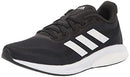 S42722 adidas Men's Supernova Trail Shoe, Black/White/Halo Silver, Size 10.5 Like New