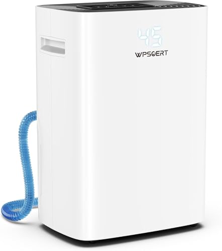 5500 Sq. Ft Dehumidifier for Basement, Wpsoert 80 Pints Dehumidifiers for Home Like New