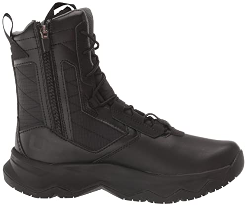 3024949 Under Armour Men's Stellar G2 Side Zip Black (001)/Pitch Gray Size 9 - Like New
