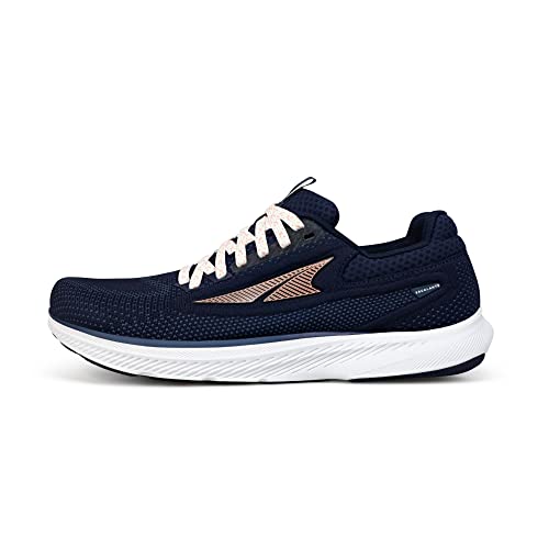 AL0A7R71447 ALTRA WOMEN'S ESCALANTE 3 RUNNING SHOES, SIZE 8, NAVY/CORAL - Like New