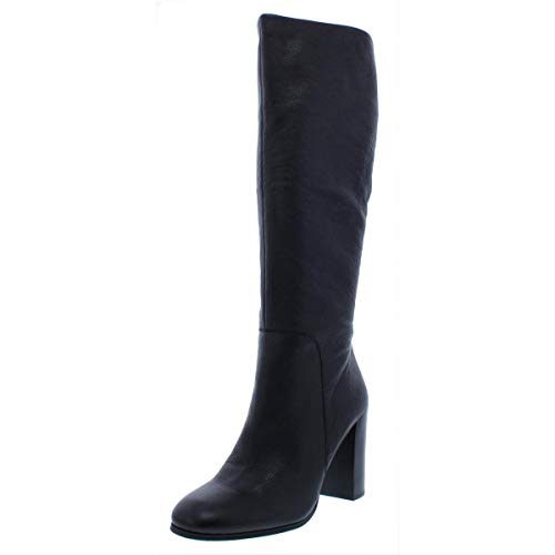 KL05629LE KENNETH COLE WOMEN'S JUSTIN HIGH HEEL KNEE BOOT BLACK SIZE 8 Like New