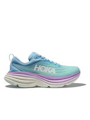 1127952 HOKA ONE ONE Womens Bondi 8 Airy Blue/Sunlit Ocean 6 Like New