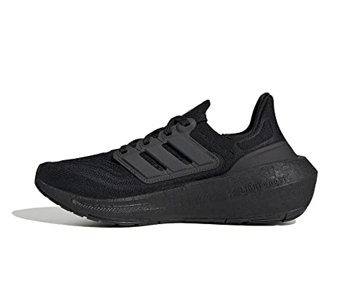 GZ5166 ADIDAS WOMEN'S ULTRABOOST LIGHT RUNNING SHOES 23, SIZE 8 BLACK/BLACK - Like New