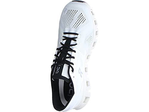 40.99707 On Running Men's Cloud Sneakers WHITE/BLACK Size 12.5 - Like New