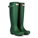 WTT1000RMA HUNTER WOMENS ORIGINAL TALL WELLINGTONS RAIN BOOT SIZE 5 GREEN - Like New