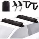 ZONETECH ZONE TECH SOFT ROOF RACK PADS HEAVY DUTY - BLACK - Like New