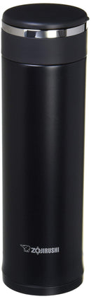 ZOJIRUSHI SM-JE48-HM WATER BOTTLE, SCREW, STAINLESS STEEL MUG, 16.2 FL OZ -GRAY - Like New