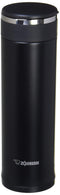 ZOJIRUSHI SM-JE48-HM WATER BOTTLE, SCREW, STAINLESS STEEL MUG, 16.2 FL OZ -GRAY - Like New