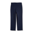 IZOD Boys' Bi-Stretch Flat Front Dress Pant Size 18 - Bank Blue - Brand New