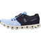 59.98367 ON MEN'S CLOUD 5 RUNNING SHOES MIDNIGHT/CHAMBRAY SIZE 9.5 - Like New