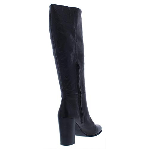 KL05629LE KENNETH COLE WOMEN'S JUSTIN HIGH HEEL KNEE BOOT BLACK SIZE 6 Like New