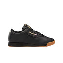 REEBOK WOMEN'S PRINCESS SNEAKERS (BLACK/GUM) - SIZE 9.5 Brand New