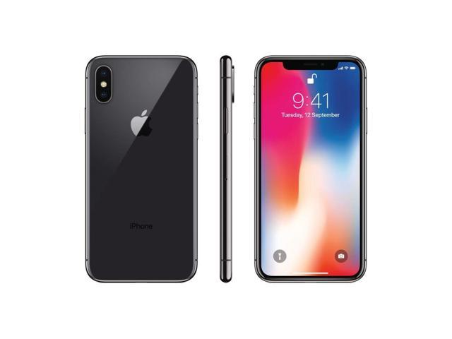 For Parts: APPLE IPHONE X 64GB SPRINT TMOBILE - SPACE GRAY - MOTHERBOARD DEFECTIVE