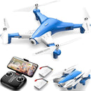 SYMA Drone Camera 1080P FPV RC Quadcopter Optical Flow Positioning - BLUE Like New