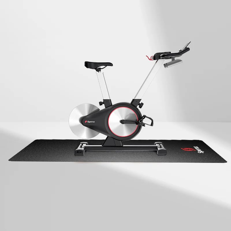 SPERAX EXERCISE MAT, WALKING PAD MAT FOR HOME GYM - BLACK - Like New