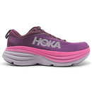 1127952 HOKA ONE ONE Womens Bondi 8 Beautyberry/Grape Wine Size 7.5 - Like New