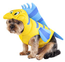 RUBIES DISNEY LITTLE MERMAID: FLOUNDER PET COSTUME DOGS/CATS SMALL - YELLOW/BLUE - Brand New