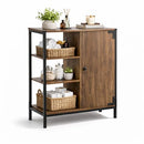 LANDIA HOME BATHROOM STORAGE CABINET INDUSTRIAL THEMED CVA6114U - RUSTIC - Like New