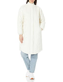 Amazon Essentials Women’s Oversized Quilted Coat, Eggshell White, Size S - Brand New
