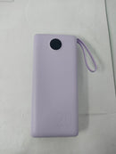 VRURC 20000 MAH POWER BANK - PURPLE - Brand New