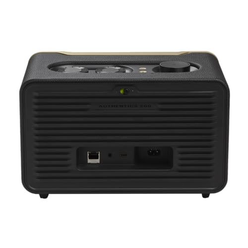 JBL AUTHENTICS 200 RETRO STYLE SMART HOME SPEAKER WI-FI BLUETOOTH BLACK - Like New