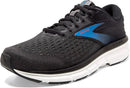 BROOKS MEN'S DYAD 11 RUNNING SHOE - SIZE: MEN 8.5 - BLACK/EBONY/BLUE - Like New