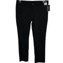 GALAXY BY HARVIC MEN'S CHINO KHAKI SLIM PANTS, SIZE 38X32 - BLACK - Brand New