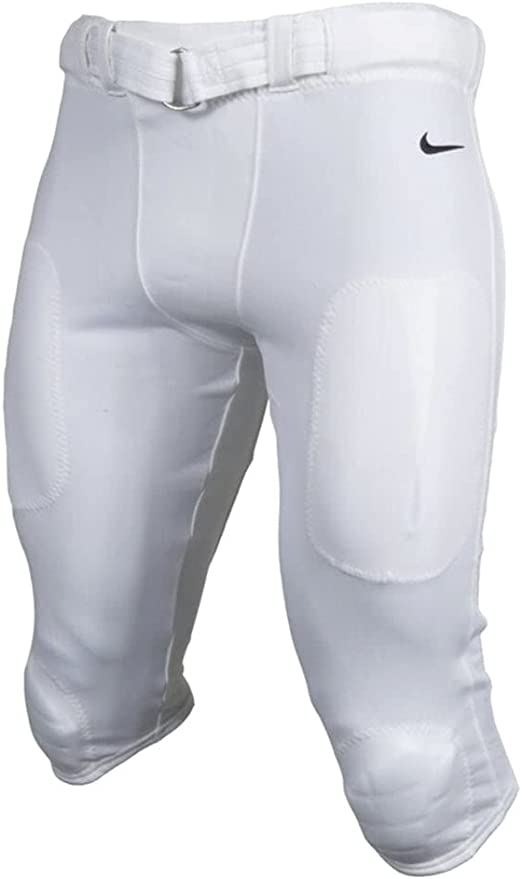 908728 Nike Men's Vapor Untouchable Pants Football Casual White/Black 2XL Like New