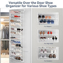 Whitmor 36 Pair Over The Door Shoe Organizer 12 Tier Hanging Shoe Organizer - Brand New