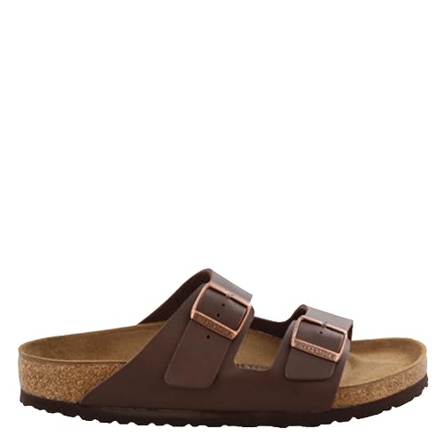 BIRKENSTOCK ARIZONA UNISEX SANDAL - SIZE: MEN 6 WOMEN 8 - DARK BROWN - Like New