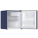 17.5" 1.6 cu. ft. Mini Refrigerator in Blue B0FGY5D1B5 - Blue - Brand New