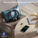 LEVN WIRELESS HEADSET HEADPHONES WITH MIC WORK(NOISE CANCELLING) CT005 - BLACK - Like New