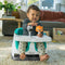 Baby Einstein DINE & DISCOVER MULTI-USE BOOSTER SEAT - White/Turquoise - Like New