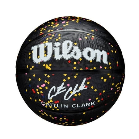 WILSON CAITLIN CLARK JOURNEY 27.5' BASKETBALL SERIES, EVERY POINT,BLACK CONFETTI - Brand New