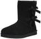 1015874 KOOLABURRA BY UGG WOMEN VICTORIA SHORT FASHION BOOT SIZE 5 WIDE BLACK Like New