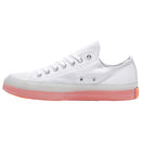 168569C CONVERSE CTAS CX OX UNISEX SHOES WHITE/WILD MANGO SIZE 9.5M/11.5W Like New