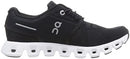 59.98904 On-Women's Women's Cloud 5 Sneakers Black/White Size 7.5 Like New