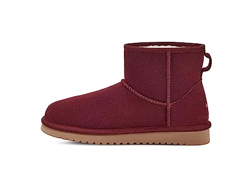 KOOLABURRA BY UGG WOMEN'S KOOLA MINI II ANKLE BOOT SIZE 8, WINDSOR WINE Like New