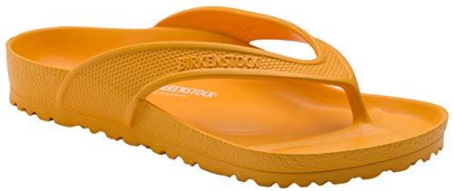 BIRKENSTOCK HONOLULU EVA ZINNIA SANDALS REGULAR FIT MENS SIZE 5 ORANGE Like New