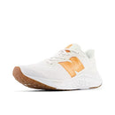 WARISFC4 New Balance Women Fresh Foam Arishi V4, Sea Salt/Orange Size 8 Wide - Like New