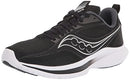 S10723 SAUCONY WOMEN'S KINVARA 13 RUNNING SHOE SIZE 9 BLACK/SILVER Like New