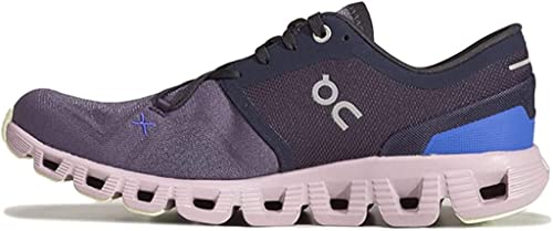 ON CLOUD X V3 - SIZE 8 WOMAN - MIDNIGHT/HERON Like New